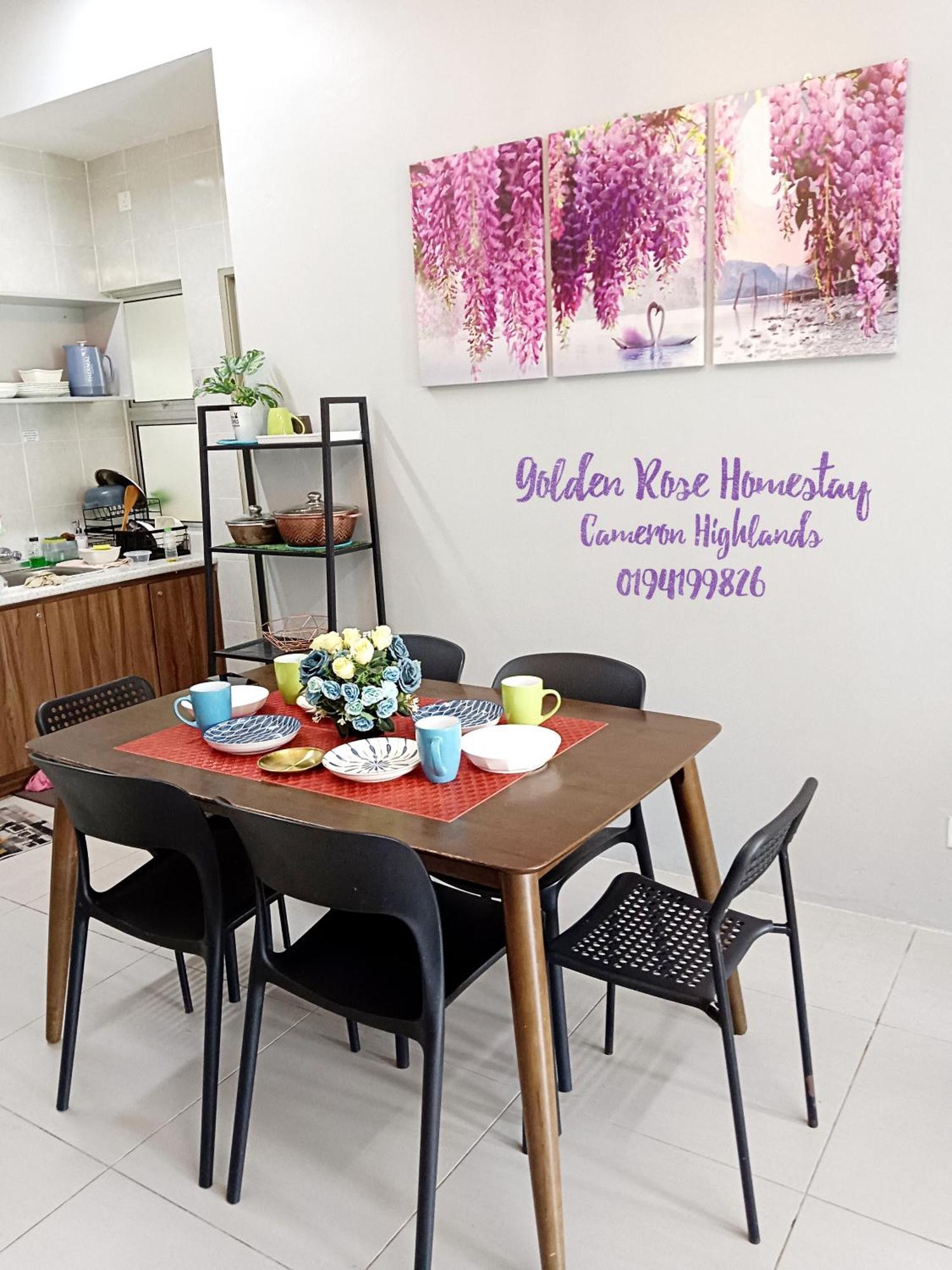 ברינצ'אנג Golden Rose Homestay Cameron Highlands מראה חיצוני תמונה