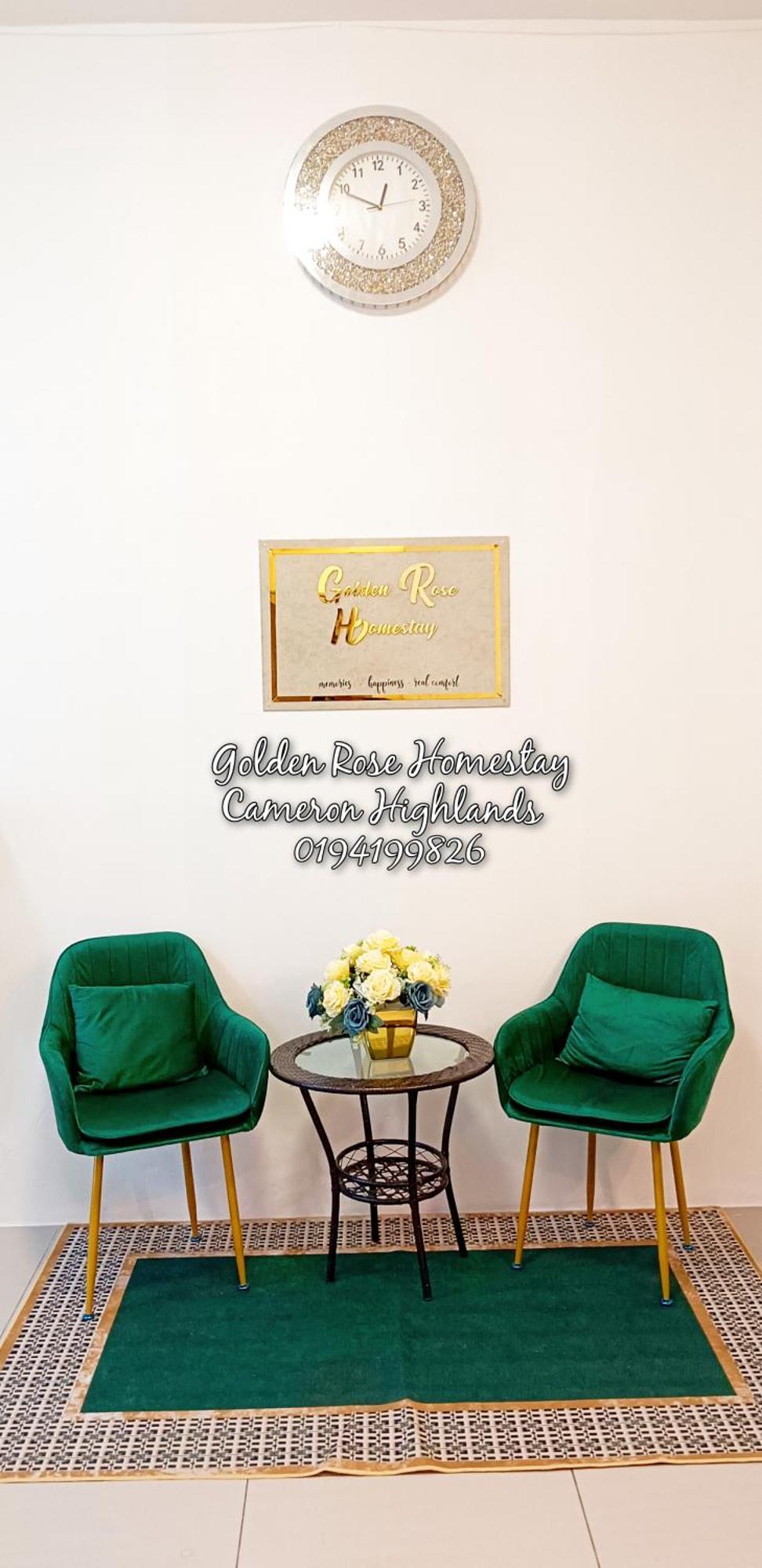 ברינצ'אנג Golden Rose Homestay Cameron Highlands מראה חיצוני תמונה